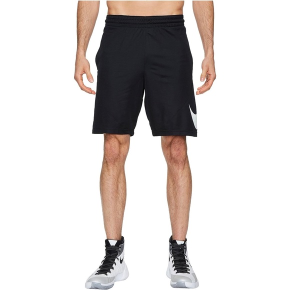 Nike | Shorts | Nike Hbr Black Drifit Swoosh Basketball Shorts | Poshmark